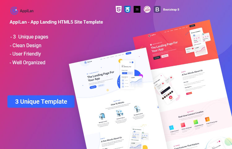 Conference & Multi Event HTML5 Bootstrap Template